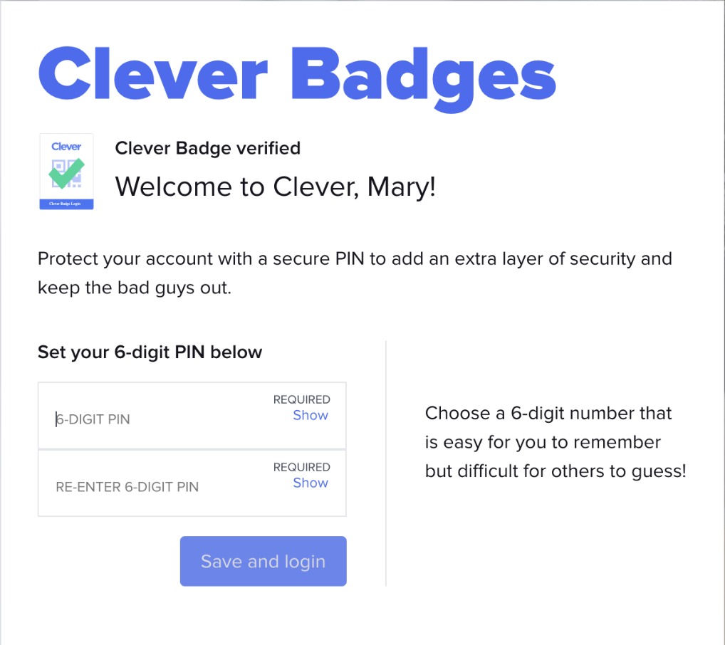 login-to-clever-using-pin